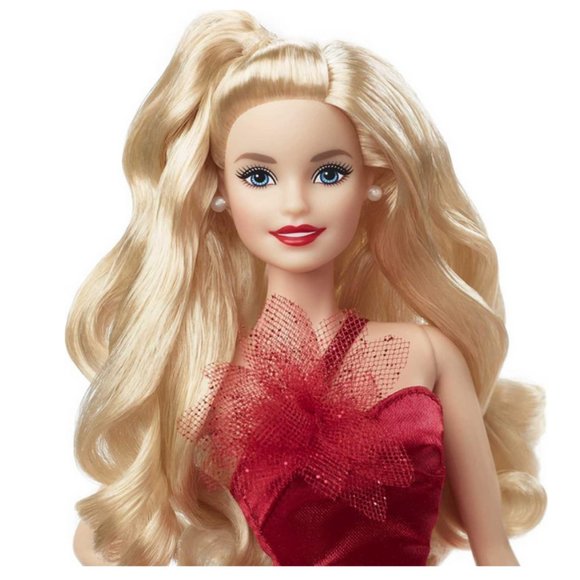 Barbie Signature 2022 Holiday Barbie Doll - Picture 3 of 5